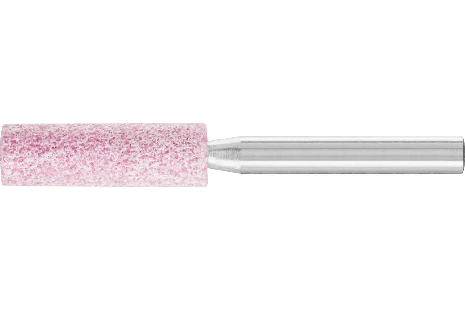 Picture of Pferd Vitrified Mounted Point, Steel Edge, 3/8" x 1-1/4, 46 Grit, W179, AO, 1/4" Shank